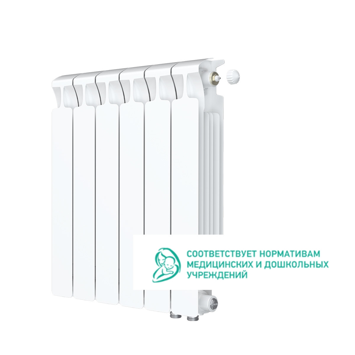 Rifar Monolit Ventil 500 - 6 секций