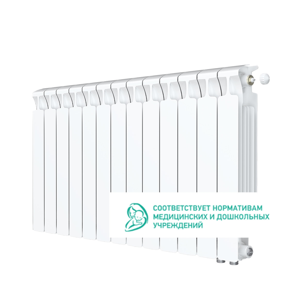 Rifar Monolit 500 Ventil - 13 секций