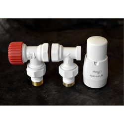 Комплект подключения термостатический VARIO Elegant 1/2-1/2 угл белый