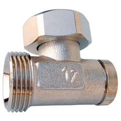 Узел нижней подводки HERZ угловой, одинарный G3/4 (Monolit)