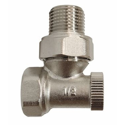 Запорный радиаторный клапан Arrowhead Element угловой 3/4